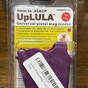 UpLULA magazine loaders. Speed loading 9mm to 45 Sco